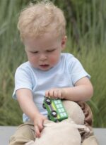 2-in-1 Child Safety Harness deluxe Animal Shape backpack Cotton 100% - Beige - Mix and Max - Colors: Fuchsia and Light Blue - Sizes: 0-24 M - Image 5