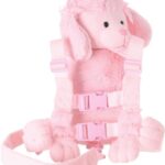 2-in-1 Child Safety Harness deluxe Animal Shape backpack Cotton 100% - Pinky - Mix and Max - Colors: Beige and Light Blue - Sizes: 0-24 M