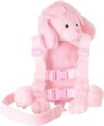 2-in-1 Child Safety Harness deluxe Animal Shape backpack Cotton 100% - Pinky - Mix and Max - Colors: Beige and Light Blue - Sizes: 0-24 M