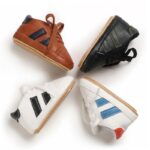 Baby Shoes 3 Sizes 1/2/3 (from Zero to 18 Months) #D34 - Mix and Max - Sizes: 0-6 M 11cm, 6-12 M 12cm, 12-18 M 13cm