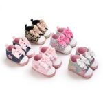 Baby Shoes 3 Sizes 1/2/3 (from Zero to 18 Months) #E23 - Mix and Max - Sizes: 0-6 M 11cm, 6-12 M 12cm, 12-18 M 13cm