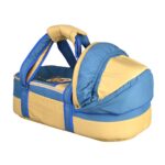 Baby Sleeper | Portable Baby Bed and Infant Bassinet | Safe Carrycot Mix and Max Bear on Moon Blue - Image 7