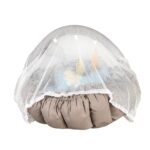 Baby Nest with Soft Toys and Mosquito Net – Comfortable Infant Sleeping Bed Light blue Mix and Max - Image 8