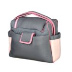 Mix and Max Baby Changing Diaper Large Shoulder bag with embroidery ( Fish Pink ) - Image 7