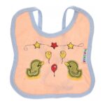 ⁦Multi-colors Bib with embroidery with diaper back Average size 27*19cm (2 Pieces) - Mix and Max - Colors: Fuchsia, Grey, and Light Blue - Sizes: 0-18⁩ - الصورة ⁦23⁩