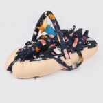 Baby Nest Bed for Newborns Portable Baby Lounger and Sleep Pod Beige Mix and Max