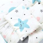 Baby Lounger with Mosquito Net | Portable Travel Bed and Sleep Nest for Newborns Mix & Max™ - Image 4