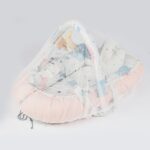 Baby Nest Bed for Newborns Portable Baby Lounger and Sleep Pod Pink Multi colors Mix and Max - Image 3