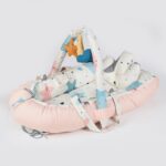 Baby Nest Bed for Newborns Portable Baby Lounger and Sleep Pod Pink Multi colors Mix and Max - Image 7