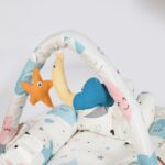 Baby Nest Bed for Newborns Portable Baby Lounger and Sleep Pod Pink Multi colors Mix and Max - Image 5