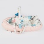 Baby Nest Bed for Newborns Portable Baby Lounger and Sleep Pod Pink Multi colors Mix and Max