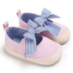 Baby Shoes - Mix and Max - Colors: Blue and Pink - Sizes: 3 M to 6 M 11 cm, 6 M to 9 M 12 cm, 9 to 12 M 13 cm - Image 2