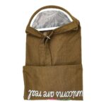 Nursing Baby Apron Cover for Breastfeeding Comfortable with Privacy mosquito Net Window Brown Jeans Mix and Max - Image 2