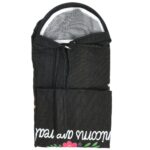 Nursing Baby Apron Cover for Breastfeeding Comfortable with Privacy mosquito Net Window Dark Jeans Color Mix and Max - Image 2