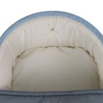 Portable Baby Carrycot Lightweight travel Bed Carrycot newborn ( Bear on Train Light Blue color ) - Sizes: 0-12 M - Mix and Max - Image 6