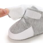 ⁦Baby Shoes 3 Sizes 1/2/3 (from Zero to 18 Months) #C646 - Mix and Max - Sizes: 0-6 M 11cm, 6-12 M 12cm, 12-18 M 13cm⁩ - الصورة ⁦2⁩