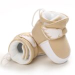 ⁦Baby Shoes 3 Sizes 1/2/3 (from Zero to 18 Months) #C646 - Mix and Max - Sizes: 0-6 M 11cm, 6-12 M 12cm, 12-18 M 13cm⁩ - الصورة ⁦5⁩