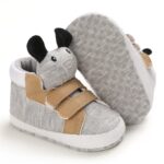 Baby Shoes 3 Sizes 1/2/3 (from Zero to 18 Months) #D31 - Mix and Max - Sizes: 0-6 M 11cm, 6-12 M 12cm, 12-18 M 13cm