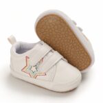 Baby Shoes 3 Sizes 1/2/3 (from Zero to 18 Months) #D43 - Mix and Max - Sizes: 0-6 M 11cm, 6-12 M 12cm, 12-18 M 13cm