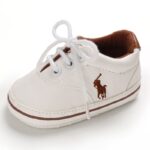 ⁦Baby Shoes 3 Sizes 1/2/3 (from Zero to 18 Months) - Mix and Max - Sizes: 0-6 M 11cm, 6-12 M 12cm, 12-18 M 13cm⁩ - الصورة ⁦2⁩