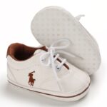 ⁦Baby Shoes 3 Sizes 1/2/3 (from Zero to 18 Months) - Mix and Max - Sizes: 0-6 M 11cm, 6-12 M 12cm, 12-18 M 13cm⁩ - الصورة ⁦4⁩