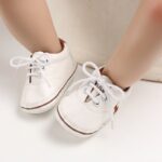 ⁦Baby Shoes 3 Sizes 1/2/3 (from Zero to 18 Months) - Mix and Max - Sizes: 0-6 M 11cm, 6-12 M 12cm, 12-18 M 13cm⁩ - الصورة ⁦6⁩