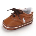 ⁦Baby Shoes 3 Sizes 1/2/3 (from Zero to 18 Months) - Mix and Max - Sizes: 0-6 M 11cm, 6-12 M 12cm, 12-18 M 13cm⁩ - الصورة ⁦7⁩