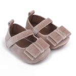 Baby Shoes 3 Sizes 1/2/3 (from Zero to 18 Months) - Mix and Max - Colors: Brown, Grey, and Pink - Sizes: 0-6 M 11cm, 6-12 M 12cm, 12-18 M 13cm - Image 4