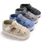 Baby Shoes 3 Sizes 1/2/3 (from Zero to 18 Months) #B202 - Mix and Max - Sizes: 0-6 M 11cm, 6-12 M 12cm, 12-18 M 13cm