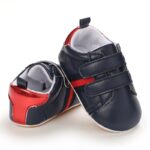 ⁦Baby Shoes 3 Sizes 1/2/3 (from Zero to 18 Months) #D22 - Mix and Max - Sizes: 0-6 M 11cm, 6-12 M 12cm, 12-18 M 13cm⁩ - الصورة ⁦3⁩
