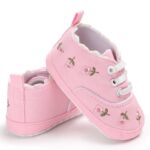 ⁦Baby Shoes 3 Sizes 1/2/3 (from Zero to 18 Months) - Mix and Max - Sizes: 0-6 M 11cm, 6-12 M 12cm, 12-18 M 13cm⁩ - الصورة ⁦4⁩