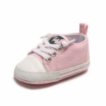 ⁦Baby Shoes 3 Sizes 1/2/3 (from Zero to 18 Months) - Mix and Max - Sizes: 0-6 M 11cm, 6-12 M 12cm, 12-18 M 13cm⁩ - الصورة ⁦2⁩