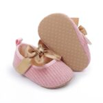 ⁦Baby Shoes 3 Sizes 1/2/3 (from Zero to 18 Months) - Mix and Max - Sizes: 0-6 M 11cm, 6-12 M 12cm, 12-18 M 13cm⁩ - الصورة ⁦5⁩